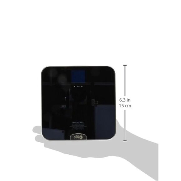 Eat Smart Digital Body Fat Scale with Auto Recognition Technology Black - Picture 3 of 9